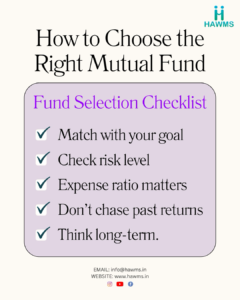 Learn How to Choose the Right Mutual Fund with a simple checklist for goals, risk, and long term returns. Make smarter investment decisions easily.